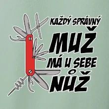 Každý správný muž, má u sebe nůž