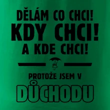 Dělám co chci, kdy chci důchod
