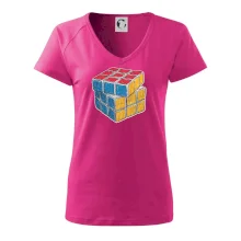 Rubikova kostka kreslená