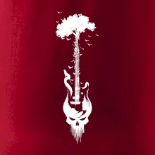 Kytara strom a lebka