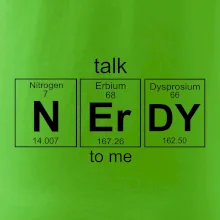Talk nerdy - periodická tabulka