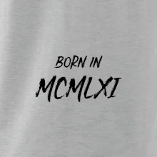 Born in - Římské číslo 1961