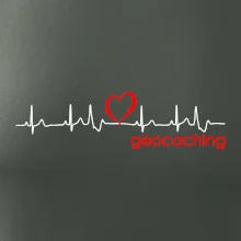 Moje srdce bije pro Geocaching -text