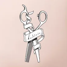 Kadeřnice nůžky a hřeben