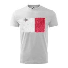 Vlajka Malta okousaná