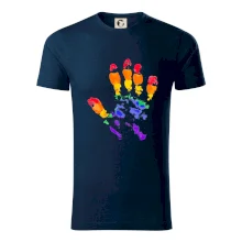LGBT hand print