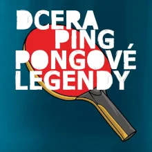 Dcera ping pongové legendy