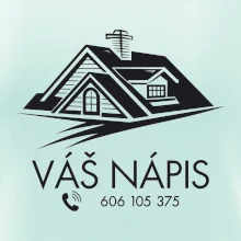 Tričko pro pokrývače - Velká střecha