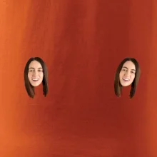 Vtipný dárek - potisk na bradavky