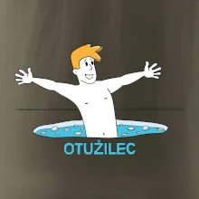 Otužilec - kreslený