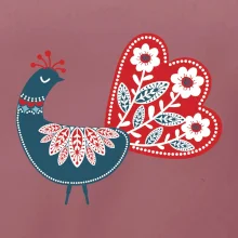 Folklor - páv modrý