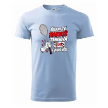 Badmintonová raketa není tenisová