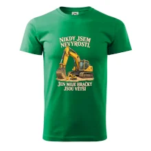 Nikdy jsem nevyrostl jen moje bagry jsou větší