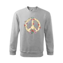 Peace symbol pískový