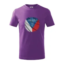 Hrdinové zdravotnictví - Česká vlajka (Pecka design)