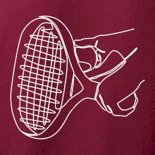 Tenisová raketa jednim tahem Tenisová raketa jednim tahem