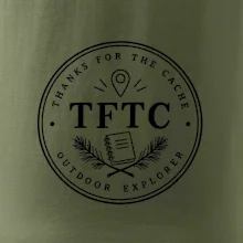 TFTC minimalistický turistický odznak