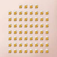 Narozeniny - 60x pivo