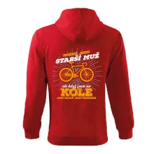 Starší muž - cyklista silniční kolo