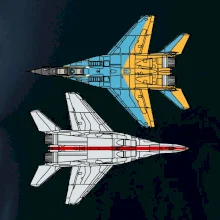 Mig 29 Fulcrum ze spoda a ze zhora