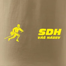 Hasičský sport SDH + váš název ŽLUTÁ