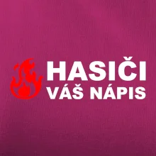 Hasiči (oheň, název sboru - vlastní nápis)