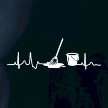 EKG vytírání