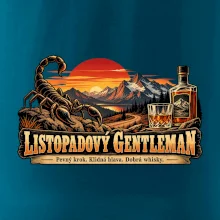 Listopadový gentleman whisky a horský západ slunce