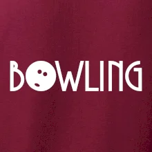Bowling nápis Bowling nápis