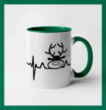 EKG Vánoce Vločky a sob EKG Vánoce Vločky a sob