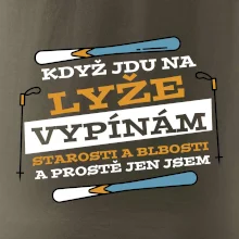 Když jdu na lyže, vypínám starosti