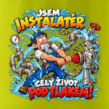Instalatér celý život pod tlakem komiks