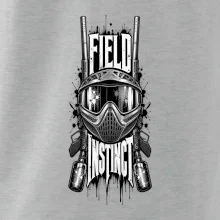 Černobílá maska field instinct paintball