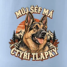Můj šéf má čtyři tlapky - německý ovčák