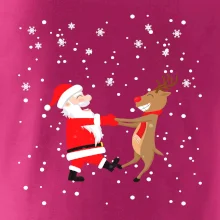 Tancující Santa a sob