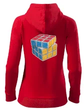 Rubikova kostka kreslená