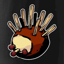 Kaštanový ježeček - prso