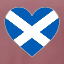 Skotské srdce na prso