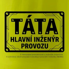 Táta hlavní inženýr provozu