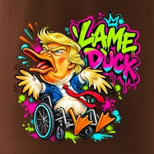 Trump lame duck graffiti