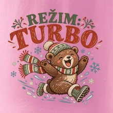 Rodinná vánoční trička - Režim turbo zimní medvídek dítě