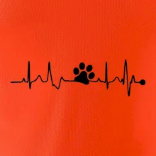Ekg psí tlapka Ekg psí tlapka