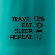Eat sleep travel - alkovna