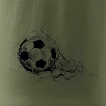 Fotbalový míč - kresba tužkou