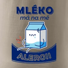 Mléko má na mě alergii