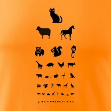 Oční test zvířatka