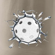 Florbal míč v triku