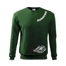 Running nápis šikmo