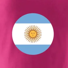 Argentina vlajka kulatá