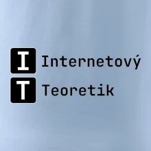 IT Nápis Internetový Teoretik